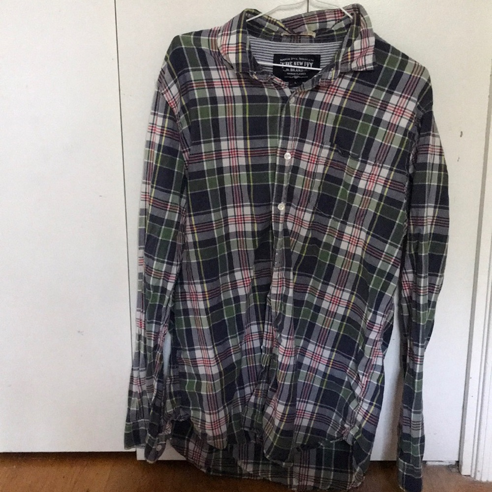 Plaid button up